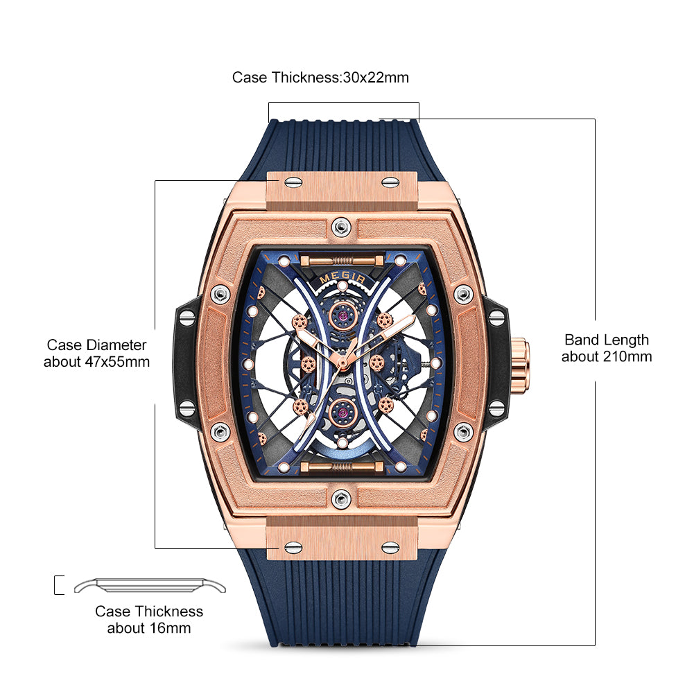 Brand Luxury Quartz Watch for Men Fashion Military Sports Watches Waterproof Luminous Clock Wristwatch Reloj Hombre 8109