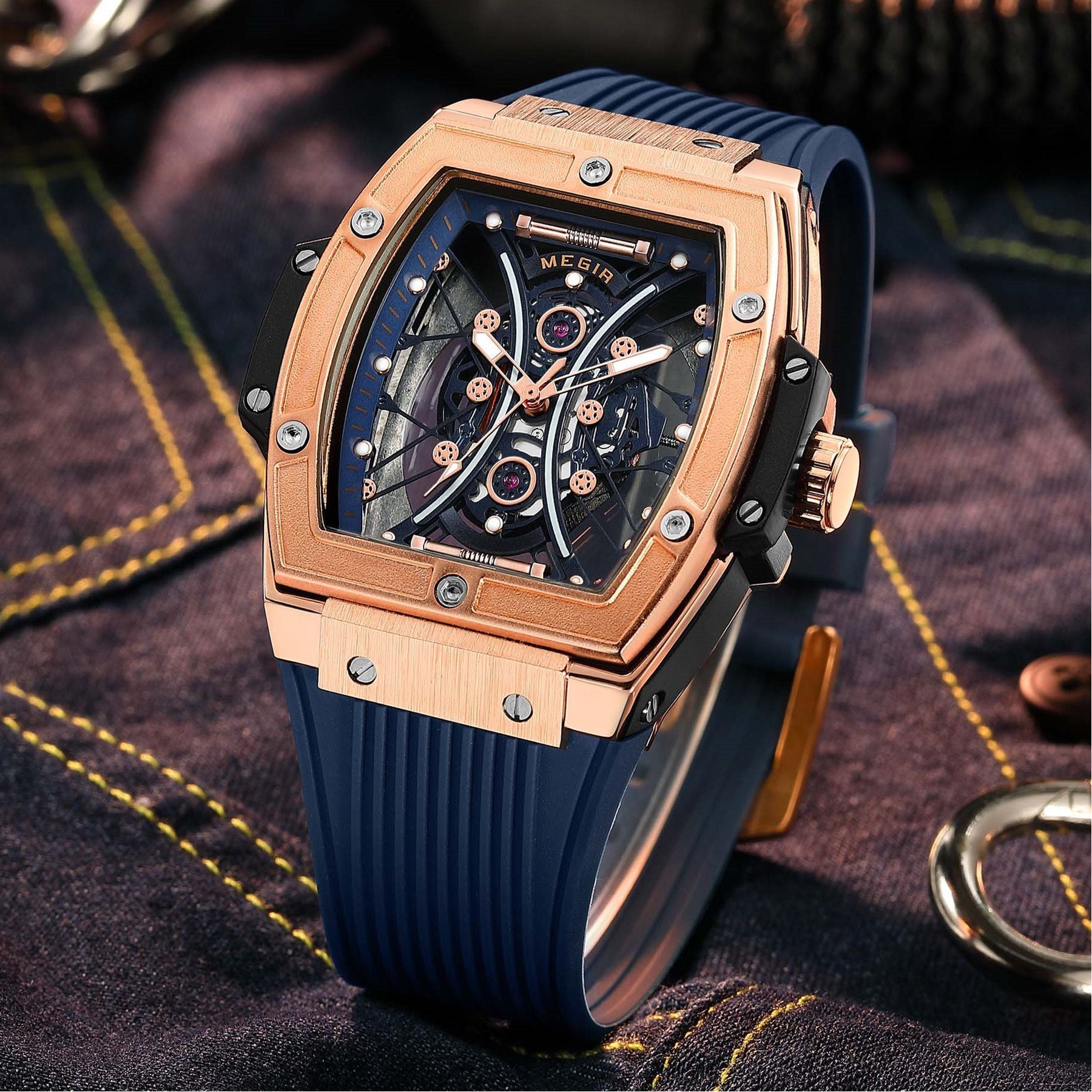 Brand Luxury Quartz Watch for Men Fashion Military Sports Watches Waterproof Luminous Clock Wristwatch Reloj Hombre 8109