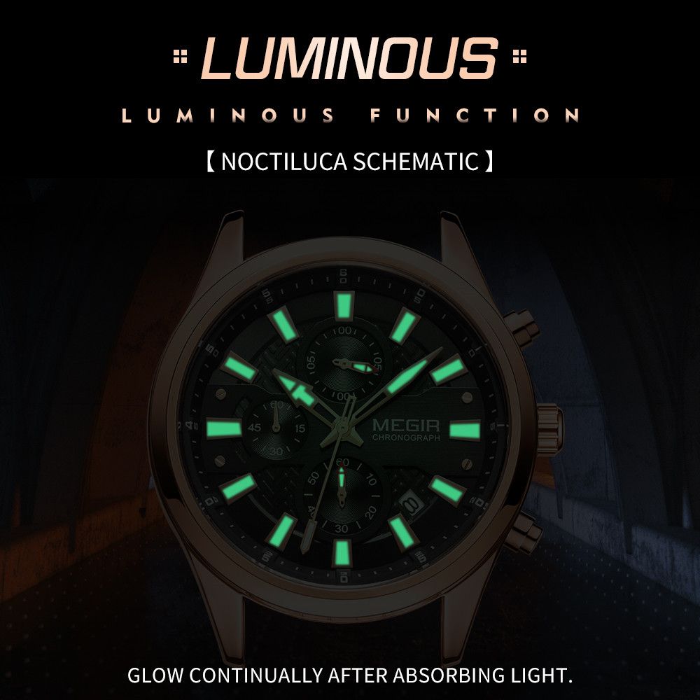 Fashion Men Watches Luxury Business Wristwatch Stainless Steel Quartz Watch Calendar Luminous Man Clock Relogio Masculino 2154